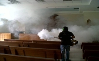 Método termonebulización (humo) para control de moscas
